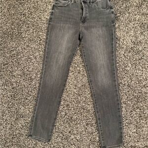 Express Women's Charcoal Skinny Jeans